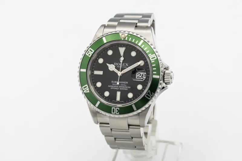 Rolex Submariner Date 40mm 'Kermit' Stainless Steel Oyster 16610LV 2006