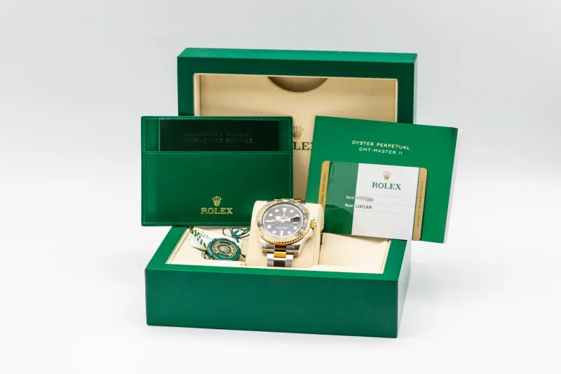 Rolex GMT Master II 40mm Steel & 18ct Yellow Gold Oyster 116713LN 2018