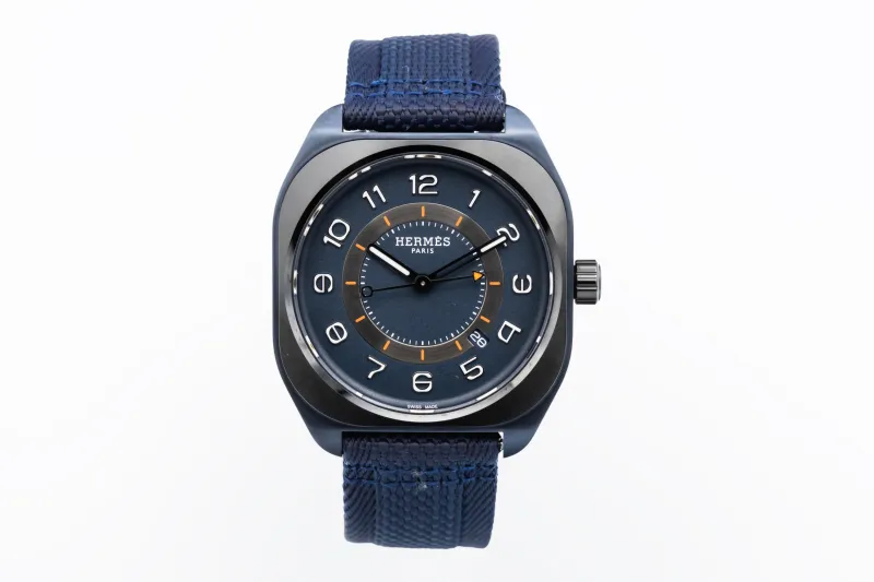 Hermes H08 Blue Edition 39mm Blue Fabric SP1.744 2026