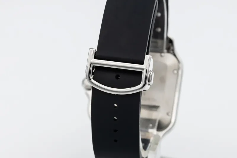 Cartier Santos ADLC 40mm Black Rubber WSSA0037 2022