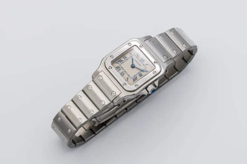 Cartier Santos Galbee 24mm Stainless Steel Quartz W20056D6/1565 2001