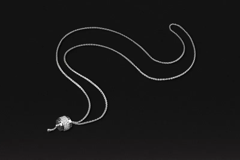 18ct White Gold Piaget Possession Diamond Necklace
