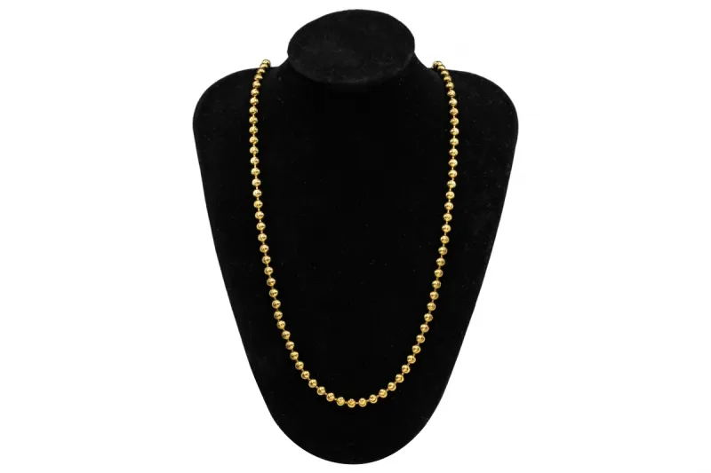 9ct Yellow Gold Moon Cut Chain 44.9g