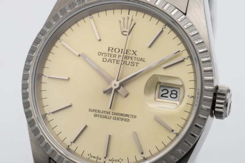 Rolex DateJust 36mm Stainless Steel Jubilee 16220 1993