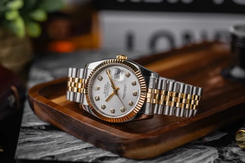 Rolex DateJust 36mm Steel & 18ct Yellow Gold Jubilee 116233 2008