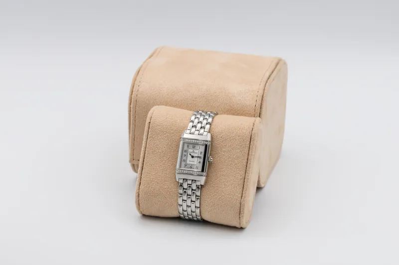 Jaeger-LeCoultre Reverso Duetto 20mm Stainless Steel Q2658120 Circa 2000s