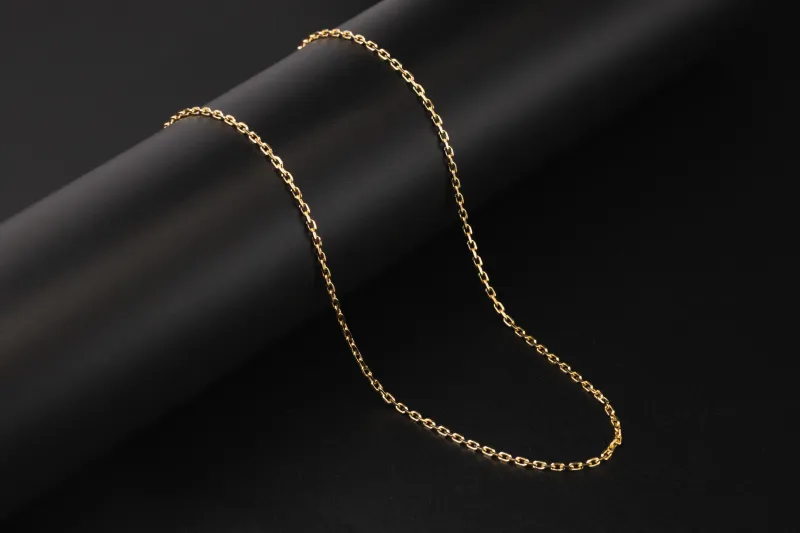 18ct Yellow Gold Anchor Link Chain 20" 6.7g