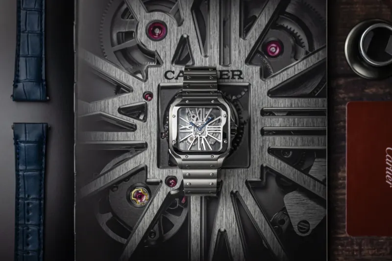 Cartier Santos De Cartier Skeleton 40mm Stainless Steel WHSA0015 2022