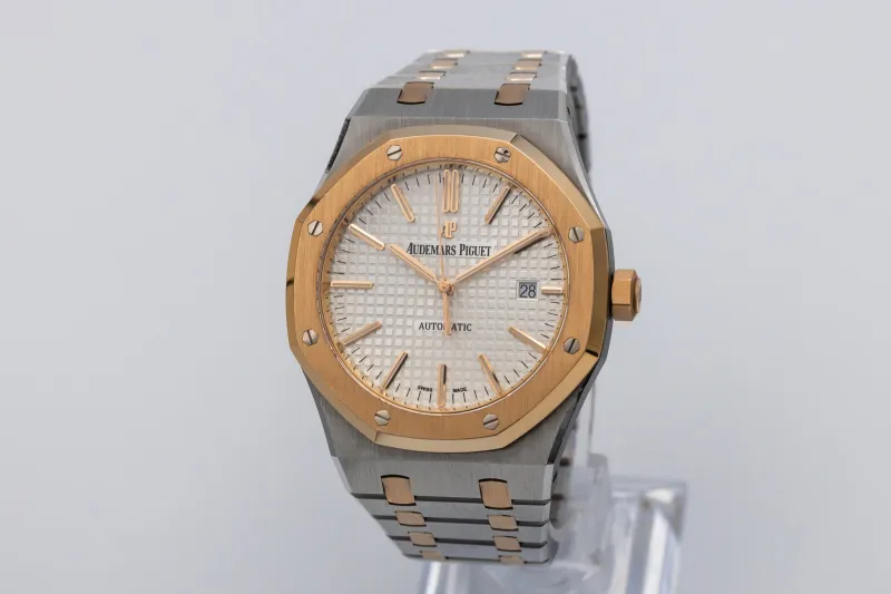 Audemars Piguet Royal Oak 41mm Steel & 18ct Rose Gold 15400SR.OO.1220SR.01 2016