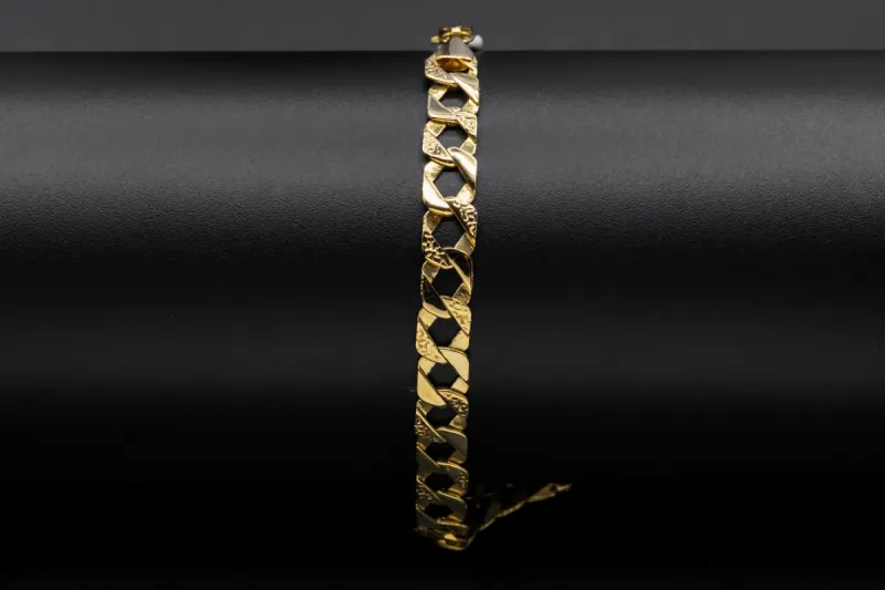 9ct Yellow Gold Children's Bracelet 7.7g