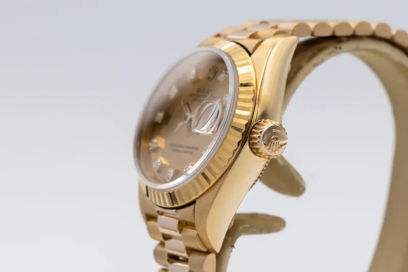 Rolex Lady-DateJust 26mm 18ct Yellow Gold Presidential 69178 1991