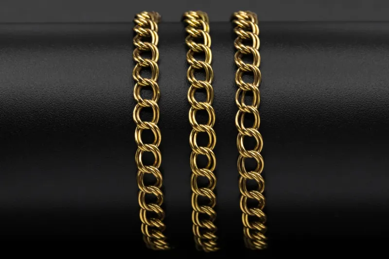 9ct Yellow Gold Fancy Chain 9.2g