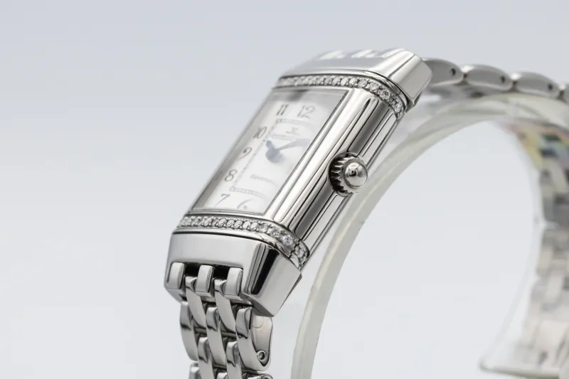 Jaeger-LeCoultre Reverso Duetto 20mm Stainless Steel Q2658120 Circa 2000s
