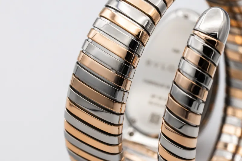 Bulgari Serpenti Tubogas 35mm Steel & 18ct Rose Gold 103708 Circa 2024