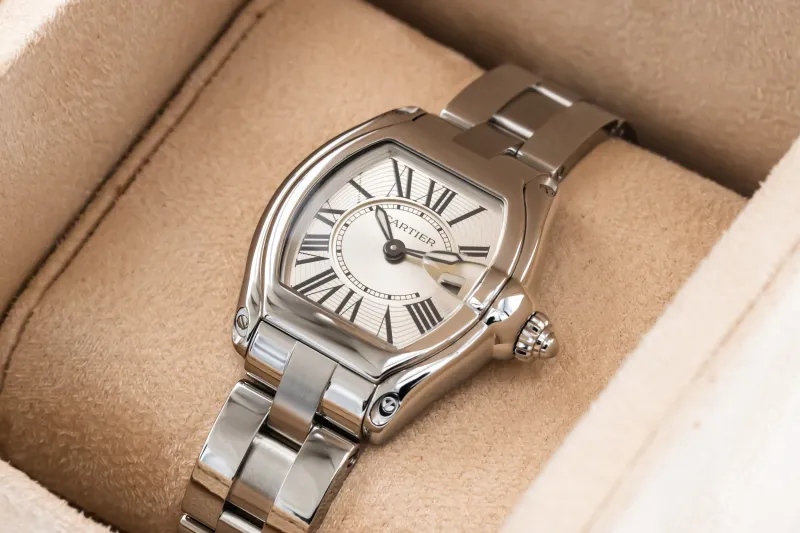 Cartier Roadster 37mmx31mm Stainless Steel W62016V3/2675 Circa 2010