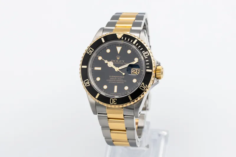 Rolex Submariner 40mm Steel & 18ct Yellow Gold Oyster 16613 1991