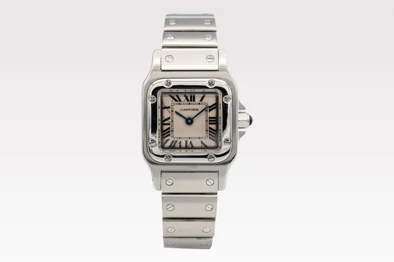 Cartier Santos Galbee 24mm Stainless Steel W20056D6/1565 Circa 2001