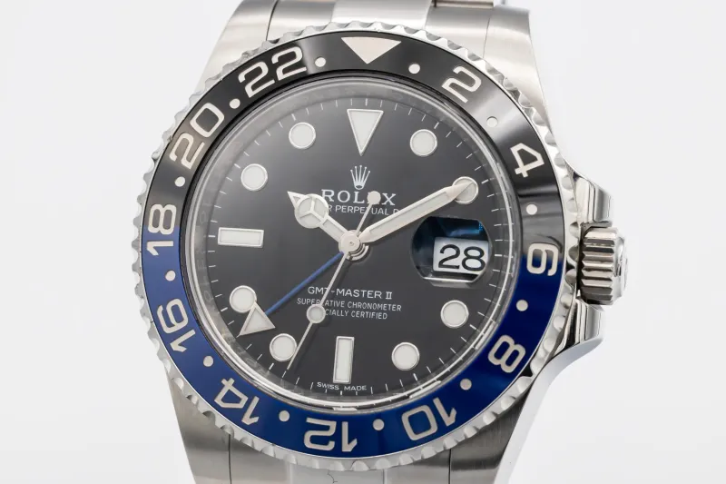 Rolex GMT-Master II 40mm 'Batman' Stainless Steel Oyster 116710BLNR 2016