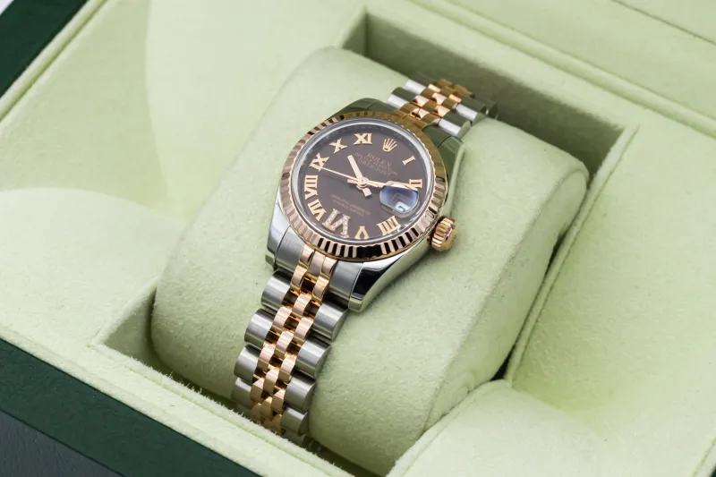 Rolex Lady DateJust 26mm Steel & 18ct Rose Gold Jubilee 179171 2013