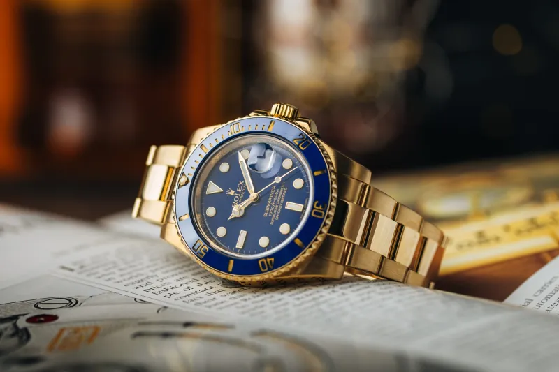 Rolex Submariner 40mm 18ct Yellow Gold Oyster 116618LB 2010