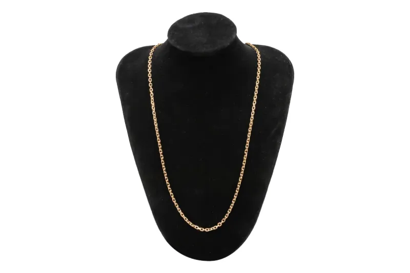 9ct Rose Gold Fancy Link Chain 11.8g