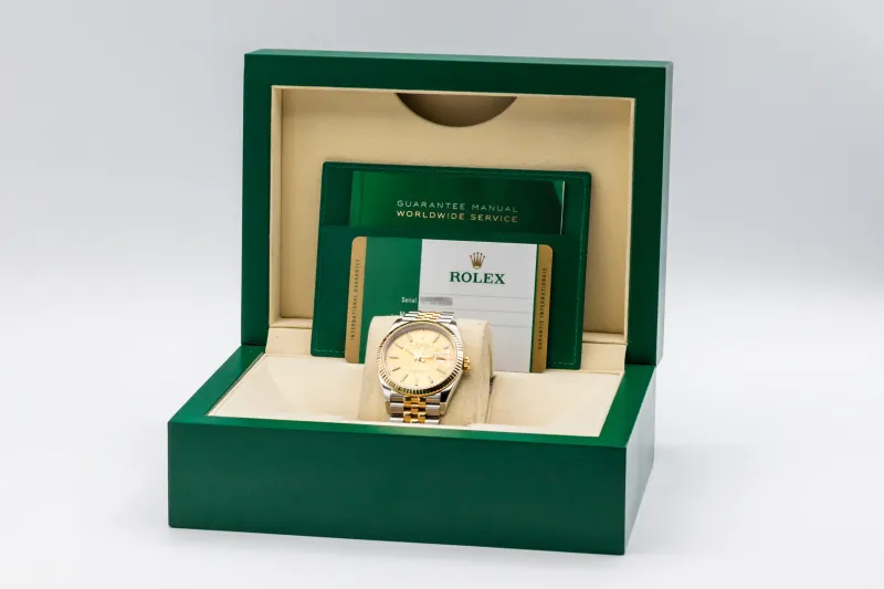 Rolex DateJust 36mm Steel & 18ct Yellow Gold Jubilee 126233 2018