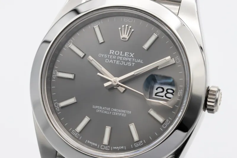 Rolex DateJust 41mm Stainless Steel Jubilee 126300 2018