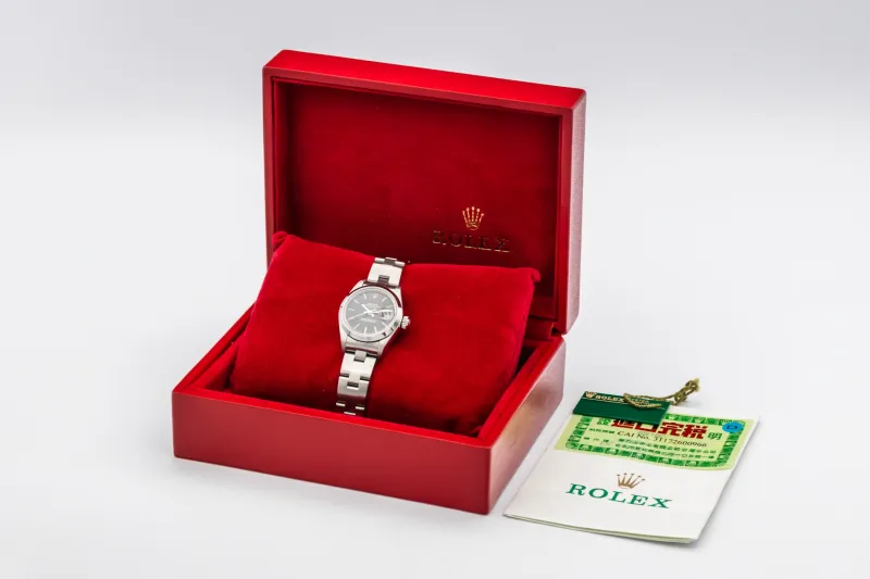 Rolex Lady DateJust 26mm Stainless Steel Oyster 69160 1997