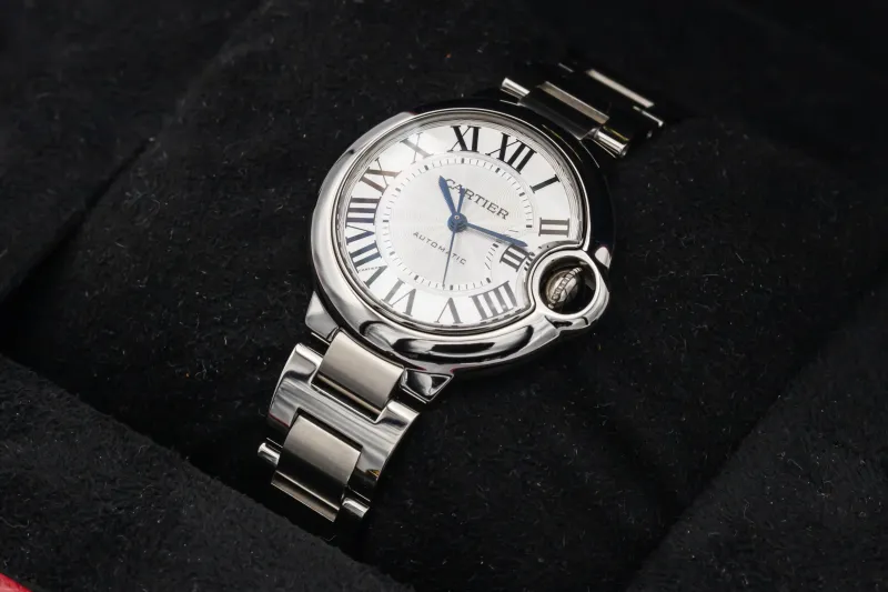 Cartier Ballon Bleu 33mm Stainless Steel W6920071/4373 2021