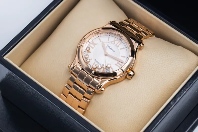 Chopard Happy Sport 36mm 18ct Rose Gold 274808-5002 2015
