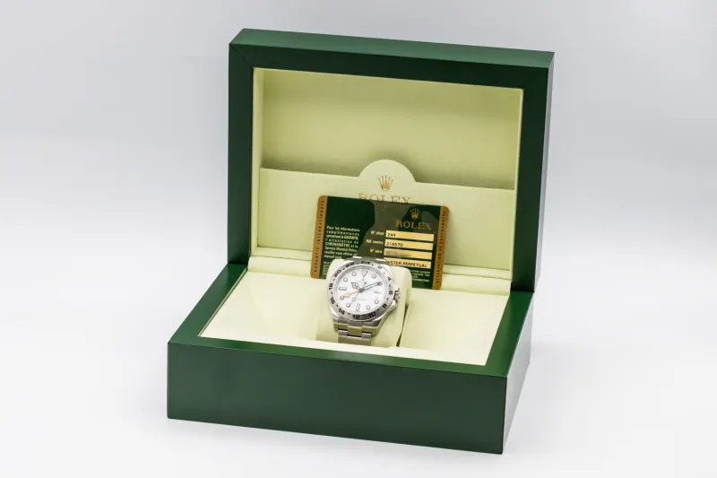 Rolex Explorer II 42mm Stainless Steel Oyster 216570 2014