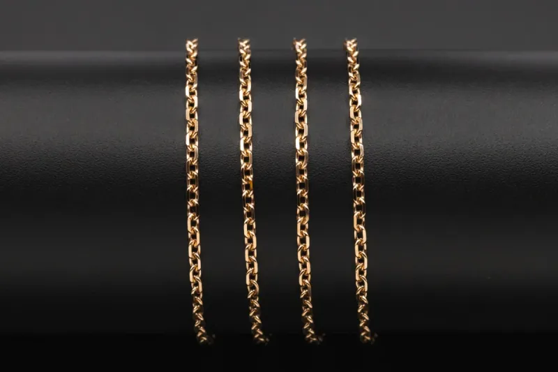 9ct Rose Gold Anchor Link Chain 11.8g