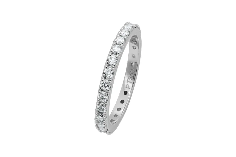 Platinum Eternity Band 0.70ct 3g