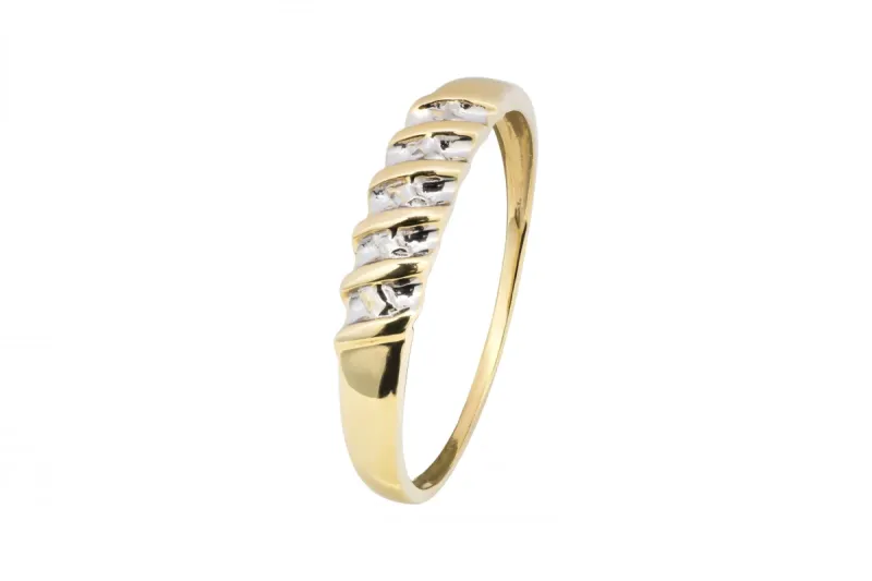 9ct Yellow Gold Ladies Wedding Band 1.2g