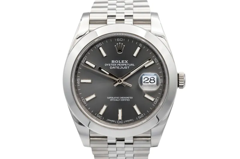 Rolex DateJust 41mm Stainless Steel Jubilee 126300 2018