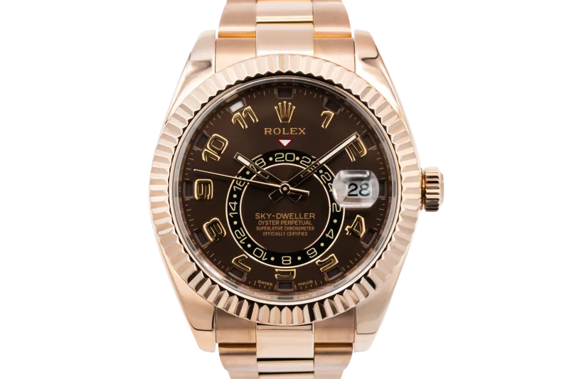 Rolex Sky-Dweller 42mm 18ct Rose Gold Oyster 326935 2018
