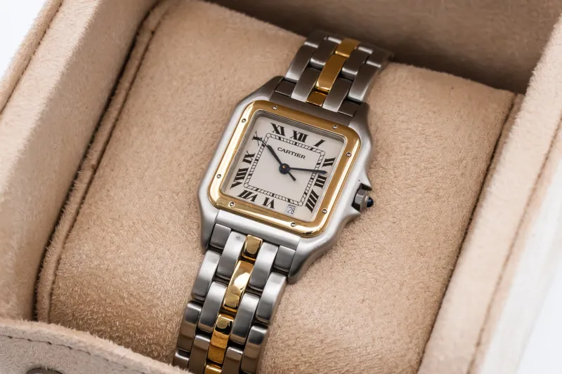 Cartier Panthere 27mm Steel & 18ct Yellow Gold 839490 Circa 1990s