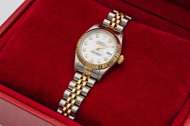 Rolex Lady DateJust 26mm Steel & 18ct Yellow Gold Jubilee 69173 1996