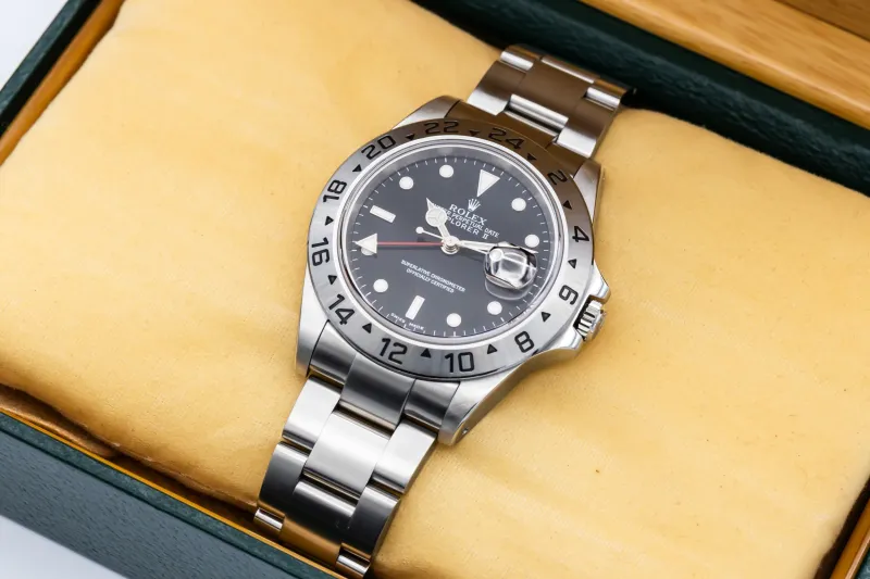 Rolex Explorer II 40mm Stainless Steel Oyster 16570 2001