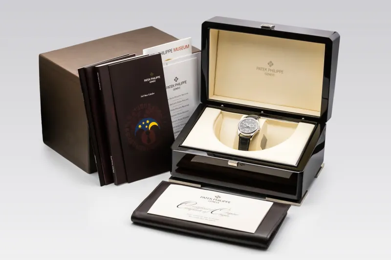 Patek Philippe Annual Calendar 39mm Black Leather 5146P-001 2008
