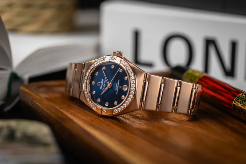 OMEGA Constellation Manhattan 29mm 18ct Rose Gold 131.55.29.20.53.001 Circa 2018