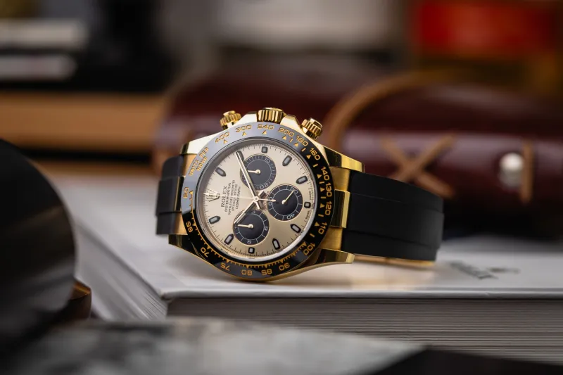 Rolex Cosmograph Daytona 40mm 'Pikachu' Black Oysterflex 116518LN 2017