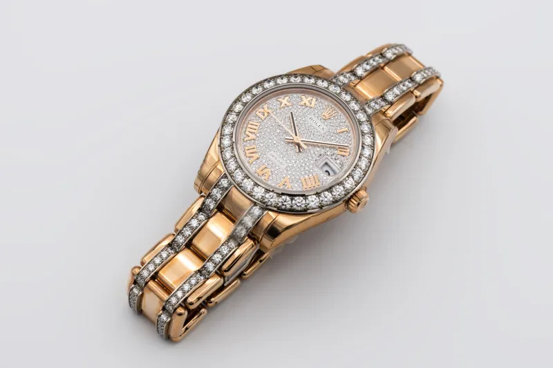 Rolex Pearlmaster 34mm 18ct Rose Gold Pearlmaster 81285 2019 UNWORN