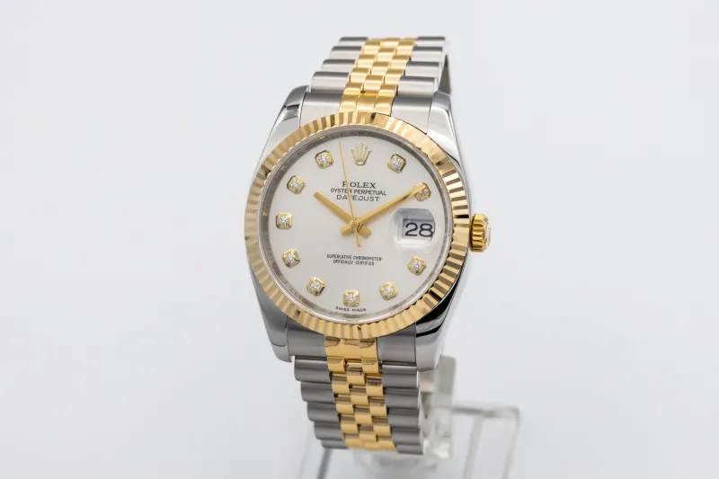 Rolex DateJust 36mm Steel & 18ct Yellow Gold Jubilee 116233 2008