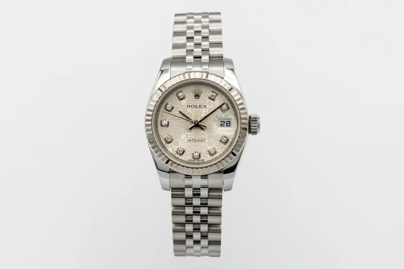 Rolex Lady DateJust 26mm Stainless Steel Jubilee 179174 2012