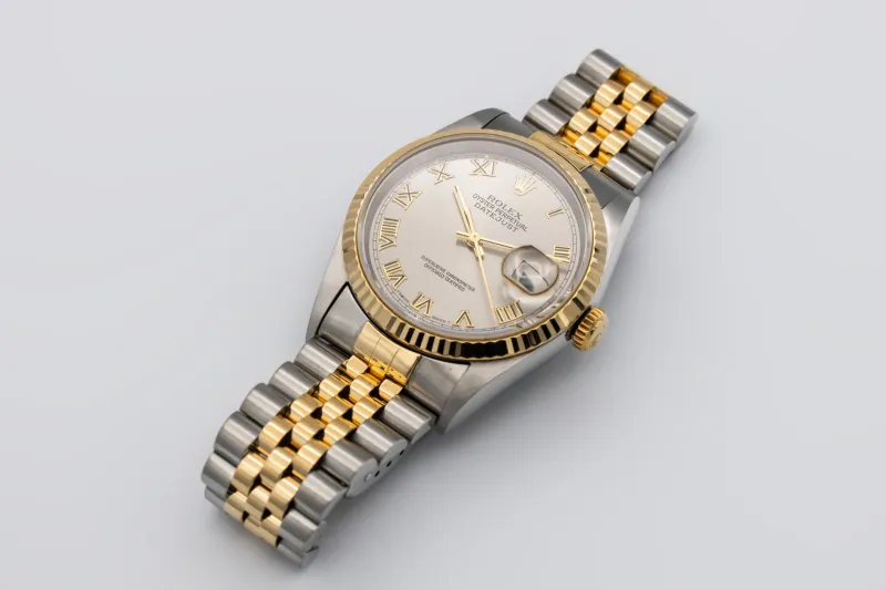 Rolex DateJust 36mm Steel & 18ct Yellow Gold Jubilee 16233 1997