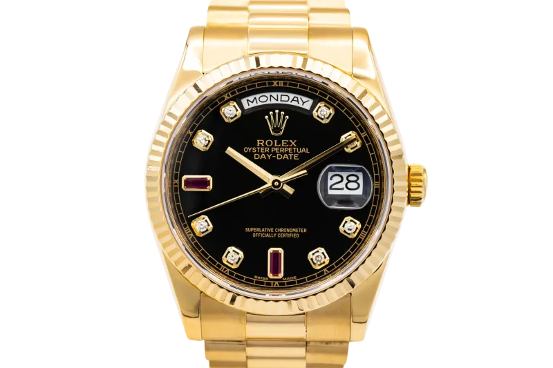 Rolex Day-Date 36mm 18ct Yellow Gold Presidential 118238 2017