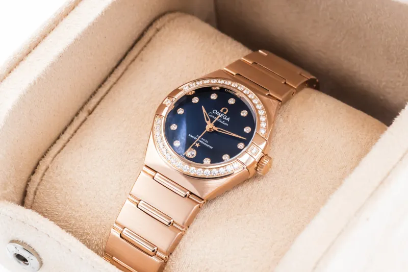 OMEGA Constellation Manhattan 29mm 18ct Rose Gold 131.55.29.20.53.001 Circa 2018