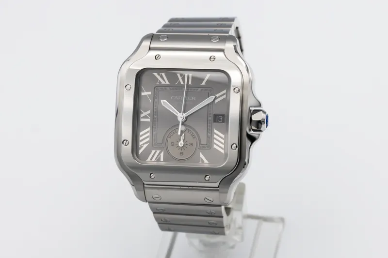 Cartier Santos De Cartier Dual Time 39.8mm Stainless Steel WSSA0076 2025