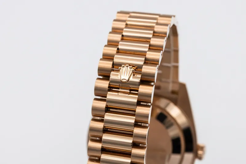 Rolex Day-Date 40mm 'Olive' 18ct Rose Gold Presidential 228235 2022